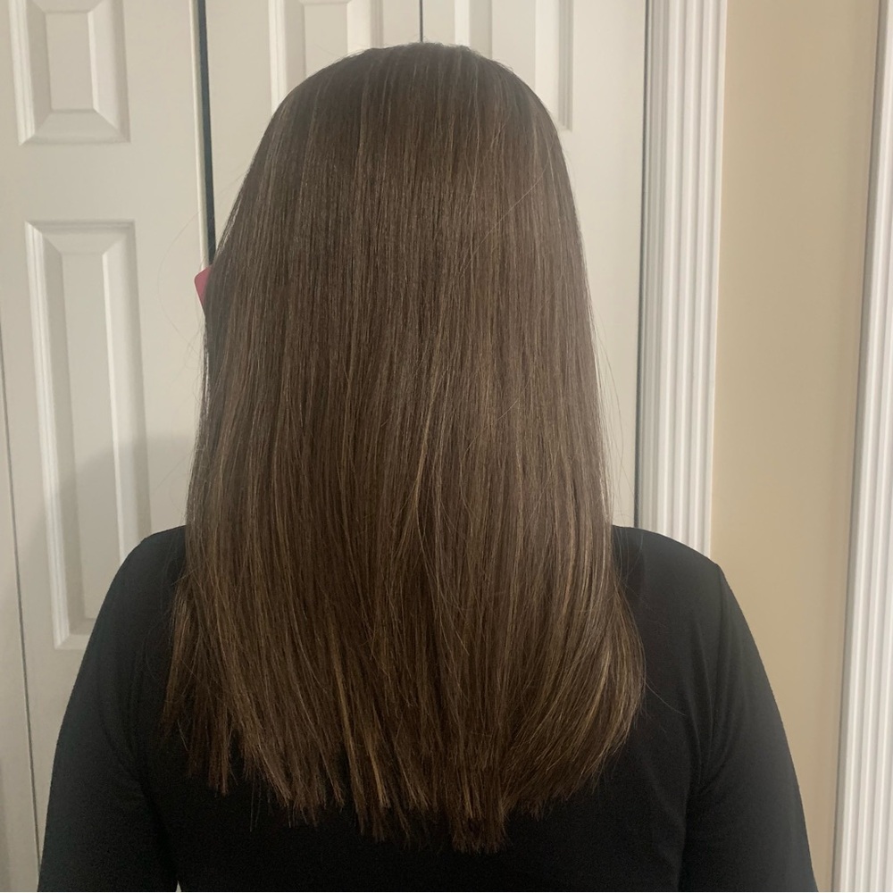 Human hair topper Airy Elegance by Uniwigs - Picture 2 of 12